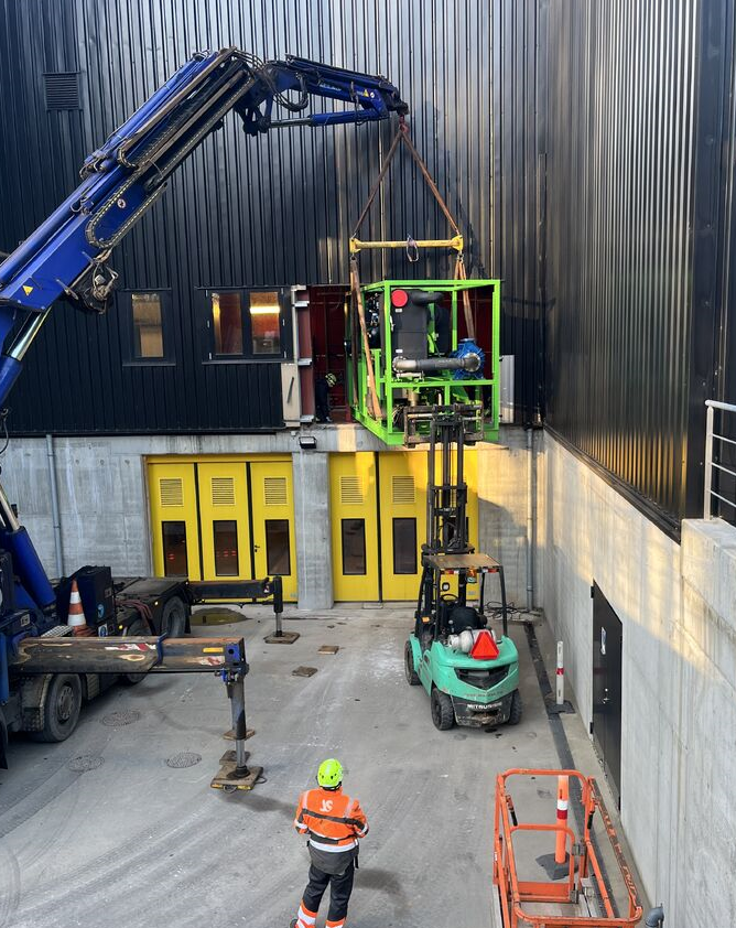 Ebeltoft district heating in Denmark has received its ORC turbine